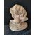 Meraviglioso antico basamento d'acquasantiera d'altare in marmo nembro tabaccon - H 39 cm - Venezia