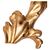 Antique gilded wood frieze - O/5989 -