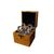 1800s French thuya burl liquor box