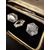White gold cufflinks from the early 1900s