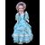 Cloth doll 'Lenci fabric'. Lenci manufacture, Turin.