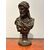 Bronze bust of an oriental man