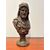 Bronze bust of an oriental man