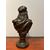 Bronze bust of an oriental man