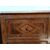 Pair of inlaid Directoire bedside tables - marble top - small cabinet - 18th century/1700s