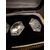 White gold cufflinks from the early 1900s
