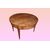 Italian Louis XVI style extendable circular table in walnut, extendable to 3 meters, early 1800s.