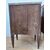 Pair of inlaid Directoire bedside tables - marble top - small cabinet - 18th century/1700s