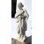 Pair of scagliola sculptures - Roman figures. Italian manufacture, 19th century.