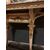 SPECC569 - Consolle con specchiera laccata e dorata, epoca '700, misure cm L 126 x H 276 x P 63