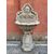 Prestigiosa fontana in marmo nembro - H 170 cm - Venezia