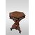 Stunning English 1800s small table with oriental taste, inlays and ivory.