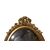 Antique Louis XVI oval mirror from the 1800s