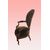 Pair of mid-1800s French Louis Philippe armchairs in rosewood