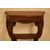 Antique small French Louis Philippe console table from the 1800s in mahogany wood