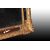 Graceful French mirror from the 1800s, Louis XVI style, gold leaf gilded.