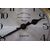 Early 20th century Art Deco style burl wood grandfather clock with bronze applications