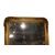 Large French mirror from the 1800s, gilded with gold leaf