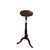 Early 1800s Dutch plant stand or high table, richly inlaid in mahogany.