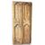 PTL713 - Antique lacquered double door, 18th century, clear size cm W 86 x H 215