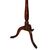 Early 1800s Dutch plant stand or high table, richly inlaid in mahogany.