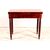 French Charles X style mahogany game table from the 1800s
