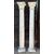 DARS683 - Pair of Botticino columns, dimensions 34 x 34 x H 220 cm