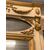 SPECC569 - Consolle con specchiera laccata e dorata, epoca '700, misure cm L 126 x H 276 x P 63