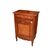 Piccola Credenza Provenzale in legno di noce e olmo ad 1 anta