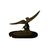 Scultura in bronzo art Decò "Albatros" di inizio 1900