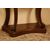 Antique small French Louis Philippe console table from the 1800s in mahogany wood