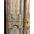 PTL713 - Antique lacquered double door, 18th century, clear size cm W 86 x H 215