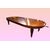 Antique large extendable oval table, Victorian style from the 1800s in mahogany with extensions, 4 meters.