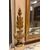 SPECC569 - Consolle con specchiera laccata e dorata, epoca '700, misure cm L 126 x H 276 x P 63