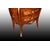 French Louis XV style commode richly inlaid of the 1800s with bronzes and marble