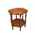 Tavolino francese a Petalo del 1800 In Legno di Noce
