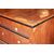 Mid-1800s Empire style walnut chest of drawers