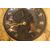 Siena yellow marble clock triptych with bronzes and candlesticks from 1800s France