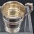 English silver cup with bird of prey head handle, 19th century