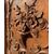 Pair of carved wooden wall panels. Italy, first half of the 20th century.