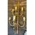 LAMP250 - Pair of gilded sconces, 19th/20th century, dimensions cm W 60 x H 115 x D 34