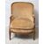 Antique Napoleon III armchair in solid walnut. 19th century period.