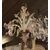 LAMP248 - Elegante lampadario in vetro di Murano, epoca '8/'900, misure diametro cm 80 x H 90