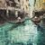Venetian painter (early 20th century) - View of Venice with canal and gondolas.