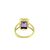 Anello in oro con ametista