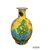 Vaso del XX secolo in ceramica dipinta con Personaggi "cavalieri"