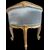 Lacquered and gilded small sofa
