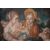 French pastel from the second half of the 1800s depicting characters.
