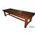Large Rustic Walnut Wood Table from the Early 1900s