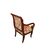 French Directoire Style Armchair from the 1800s with Sanderson floral fabric